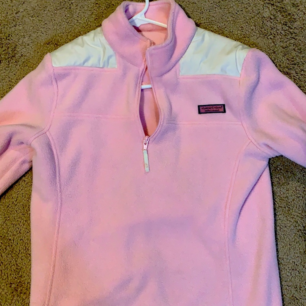 Vineyard vines fleece pullover